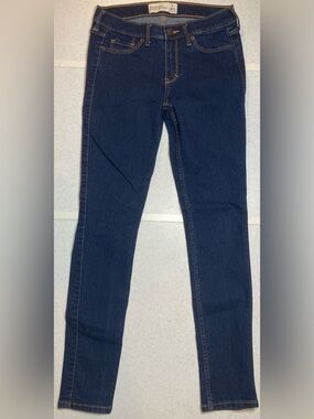 Abercrombie & Fitch Dark Blue Super Skinny Women’s Jeans Girls Jeans sz 2s